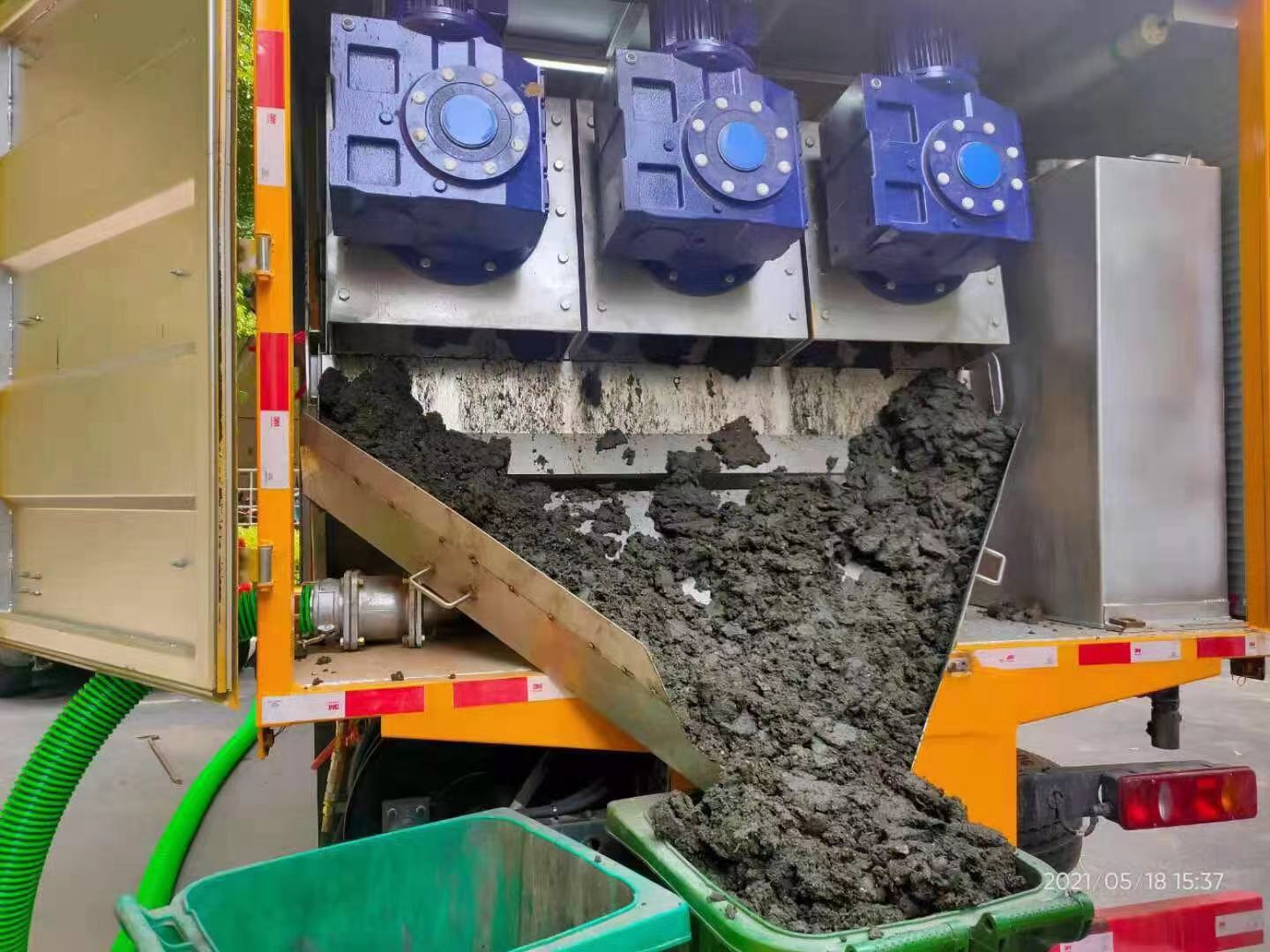 西湖化粪池清掏城市维护站-泥浆净化干湿分离处理